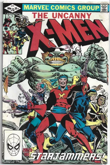 Uncanny X-Men #156 - 1st App of The Acanti, 1982, Marvel Comic