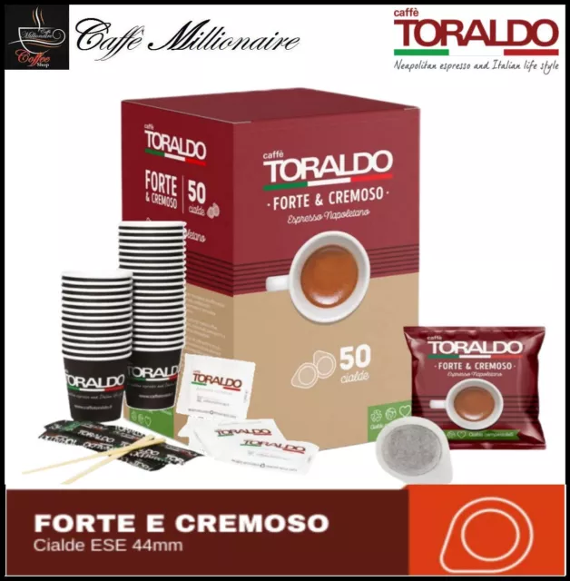 Cialde Caffè Toraldo Miscela Cremosa Espresso Napoletano Filtro
