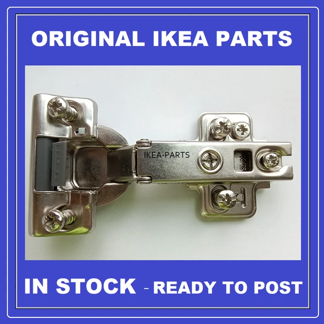 IKEA HINGE PAX Komplement Adjustable Soft Close X4 Pack Brand New