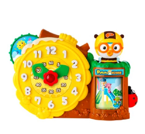 Pororo Edu playing with the clock - Korea Toys