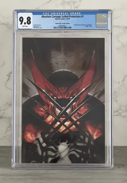 Absolute Carnage: Lethal Protectors #1 Comics Elite Virgin CGC 9.8