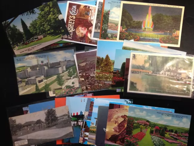 40+ Postcard lot. Hershey, Pennsylvania. Nice!