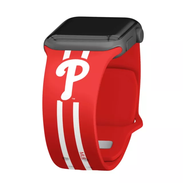 Game Time Philadelphia Phillies HD Watch Band Compatible with Apple Watch