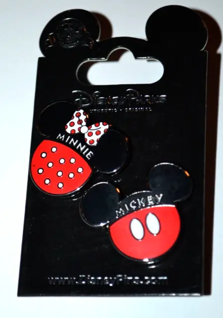 2016 Disney Mickey & Minnie Mouse Icon 2 Pin Set
