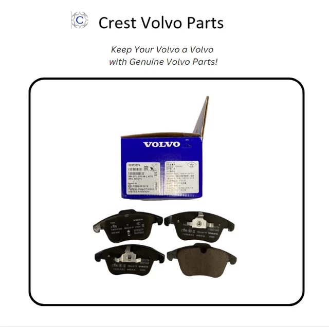 NEW GENUINE VOLVO S60 S80 V70 V60 XC70 Front Brake Disc Pads 16" Brakes