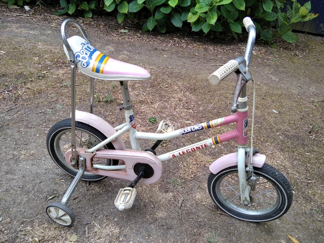 ancien vintage VELO pour enfant BARBIE - vintage bike - bon état