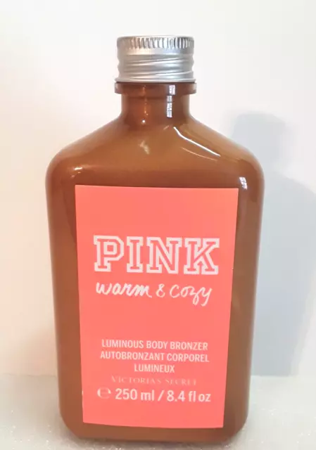 Victoria's Secret Pink Warm & Cozy Luminous Body Bronzer 8.4oz Rare New