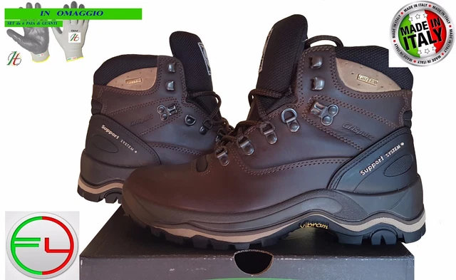 Chaussures De Trekking Grisport N40 Pour Homme – Marron Dakar, Cuir, Semelle Gomme
