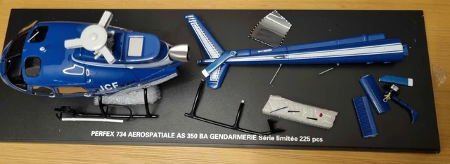 Eurocopter Ecureuil AS350 Hélicoptère Police new ray 1/43