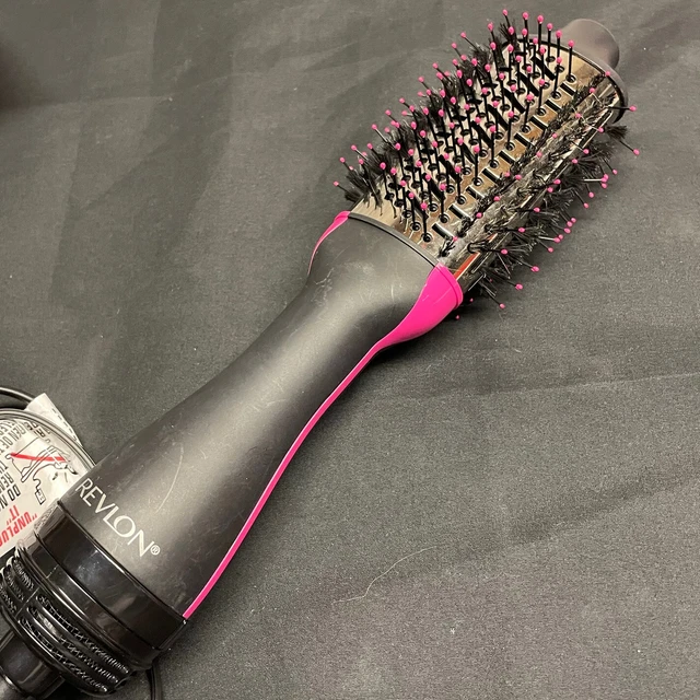 REVLON ONESTEP VOLUMIZER Brush Hair Dryer Titanium Max Edition Oval