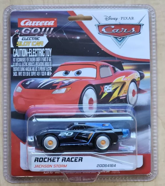 Carrera GO!!! 64164 Disney/Pixar Cars Jackson Storm, Rocket Racer 1:43 slot car
