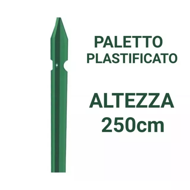 Paletti per recinzione in Ferro Zincati Altezza 250CM