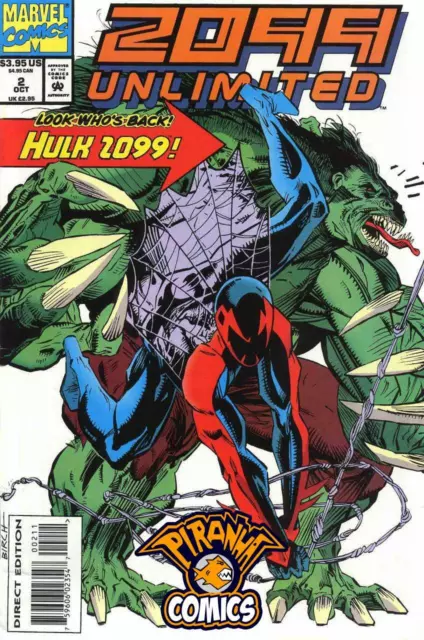 2099 Unlimited #2 (1993) Vf/Nm Marvel