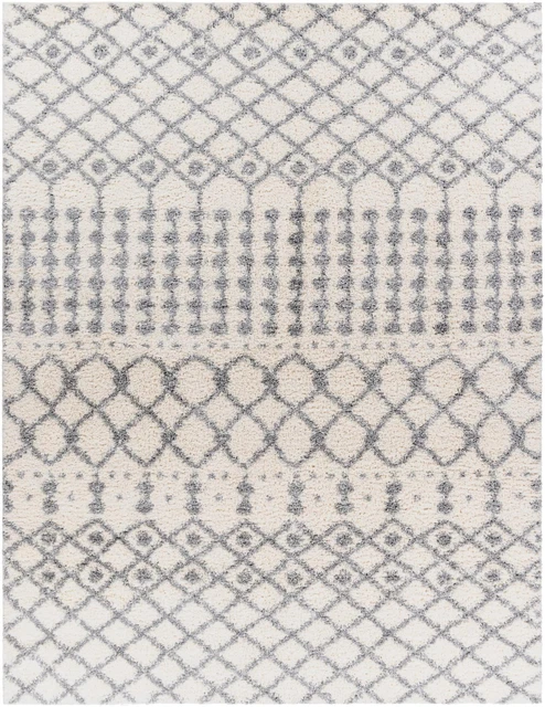 Surya Deluxe Shag Polypropylene 7'10" x 10'3" Area Rugs DXS2312-710103