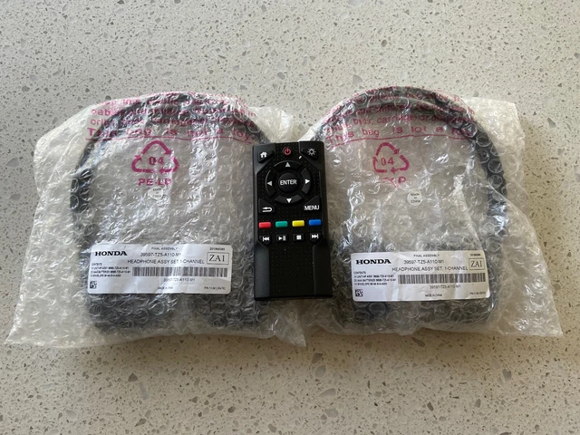 2018 2019 2020 Honda Odyssey Elite Remote Control + Wireless Headphones Oem 2018 2019 2020 Honda Odyssey Elite Remote Control + Wireless Headphones Oem