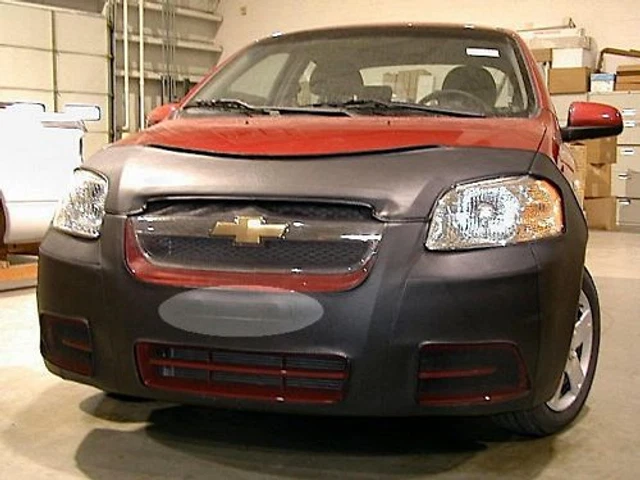 LeBra Front End Mask Bra For Chevy HHR 2006-2011 – Black Leather Grain Vinyl