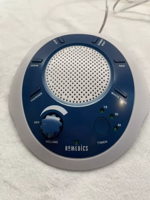 Homedics SoundSleep White Noise Sound Machine. Used.