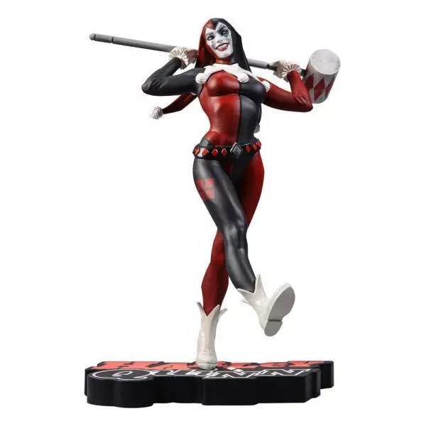 DC Direct Resin Statue Harley Quinn: Red White & Black (Harley Quinn by Stjepan