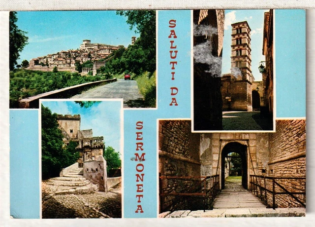 73830 - Sermoneta(Latina) - Vedutine Saluti Da Sermoneta