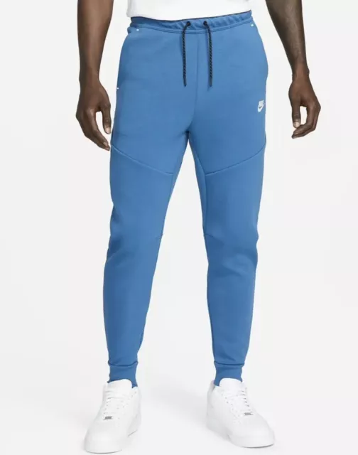 Nike Tech Fleece Sportswear Joggers Pants - XXL 2XL - Marina Blue -DD4804 407