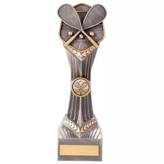 Squash Awards Silver Falcon Squash Trophies Trophy 5 sizes FREE Engraving