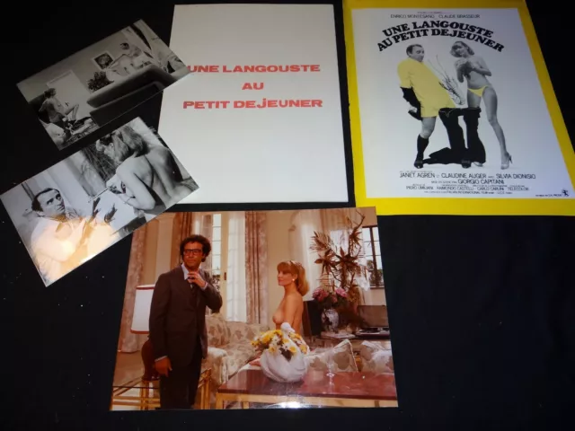 UNE LANGOUSTE AU PETIT DEJEUNER brasseur Claudine Auger dossier presse cinema +