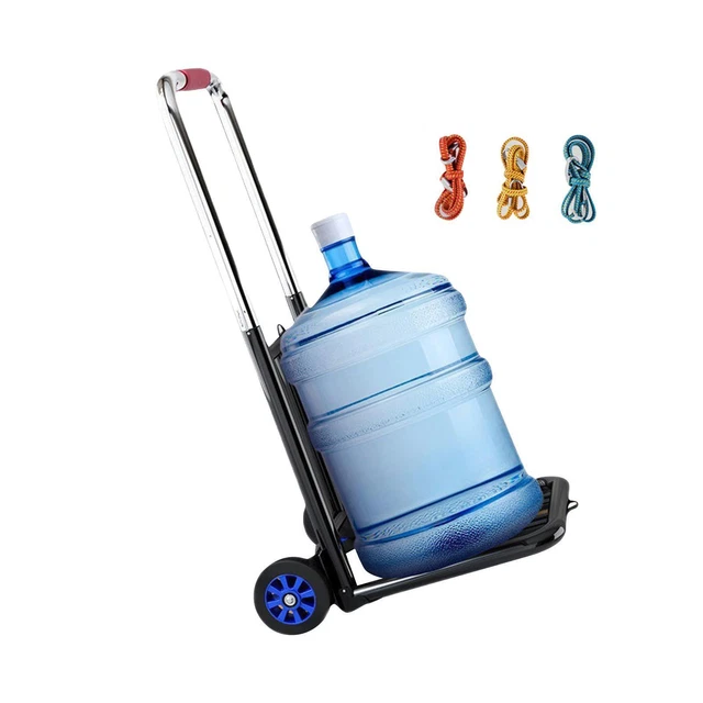 Carrello manuale pieghevole con carrello multiuso a 3 funi per il trasporto