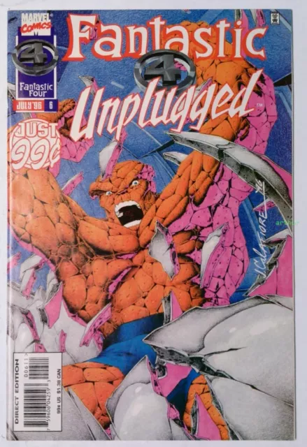 Fantastic Four Unplugged #6 (Jul 1996, Marvel) VF/NM