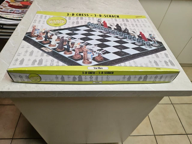 Star Wars 1999 Schach 3D Chess A La Carte New Boxed Sealed Rare VIntage  Trilogy