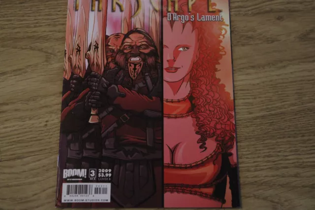 Farscape Comic - 2009- Boom Studio -Cover B Issue 3 Of 4