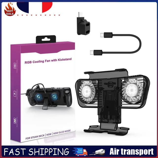 Mini Ventilateur Portable Avec Support Téléphone - Rechargeable USB, Silencieux - Design Mignon