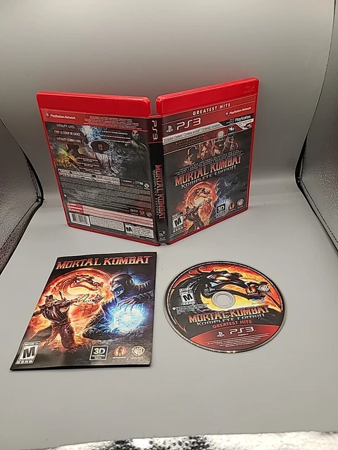MORTAL KOMBAT KOMPLETE Edition ( PS3 PlayStation 3) CIB Greatest Hh EUR ...