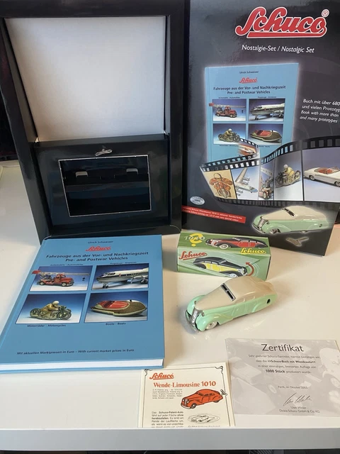 Schuco Nostalgie Set - Coffret De Jouets Mécaniques D'occasion - Complet Et En Très Bel état