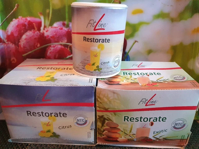 Fitline Restorate Kombi-Paket Citrus + Exotic - NEU und ungeöffnet