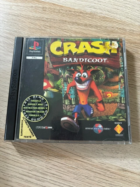 playstation 1 игра crash