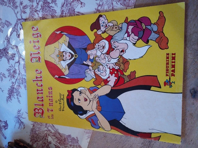 Album Panini 1981 - Blanche Neige Et Les 7 Nains - Vignettes à Collectionner