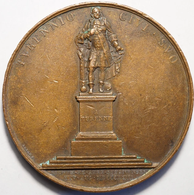 MÉDAILLE DE TABLE - La LOIRE fleuve par Marcel RENARD en