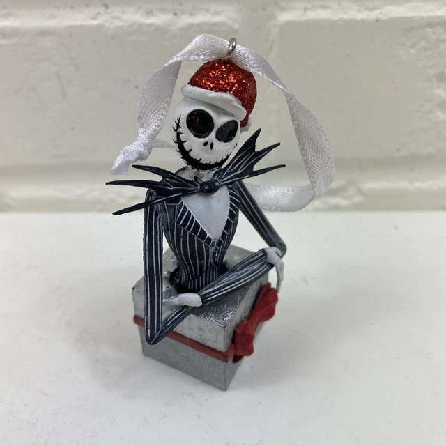 HALLMARK THE NIGHTMARE Before Christmas Jack Skellington Santa Present