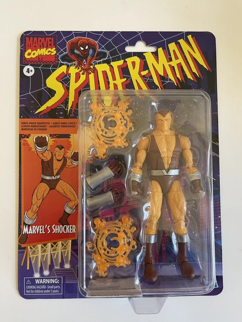 Figurine Marvel Legends Retro 6'' Peter Parker (Spider-Man) - Hasbro 2020 - NEUF