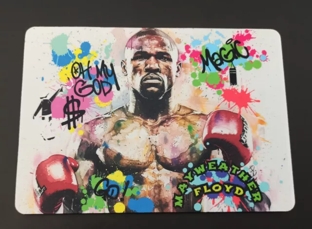 TAPIS DE SOURIS GRAFFITI street art boxe floyd mayweather