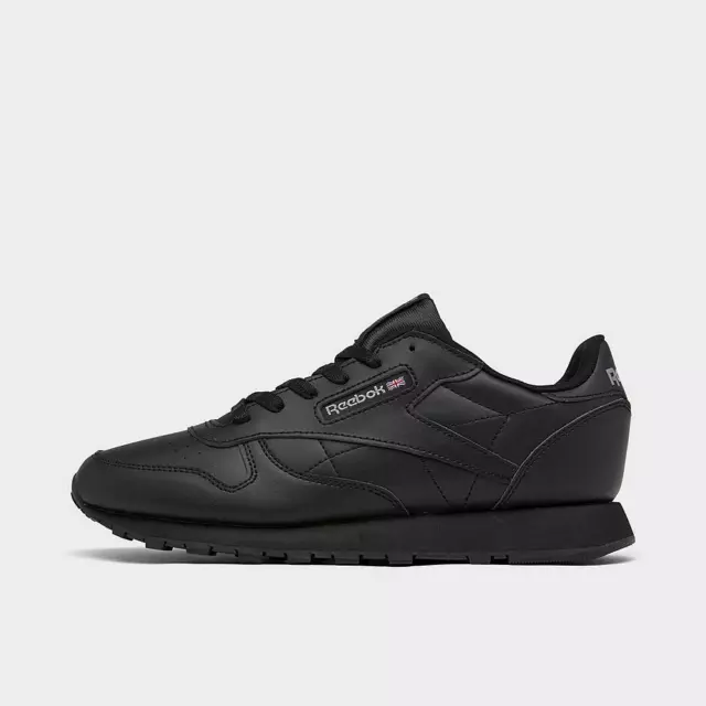 Reebok Big Kids' Classic Leather GS Shoes Black GZ6094 g