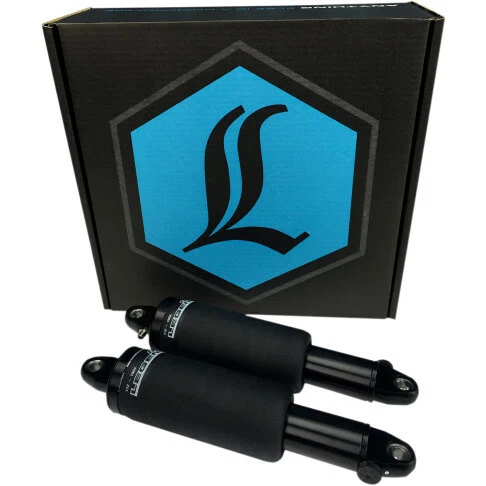 Legend Suspension Black Air Ride Rear 12" 13" AERO-A Shock Kit Harley FLH/T 99-U Legend Suspension Black Air Ride Rear 12" 13" AERO-A Shock Kit Harley FLH/T 99-U