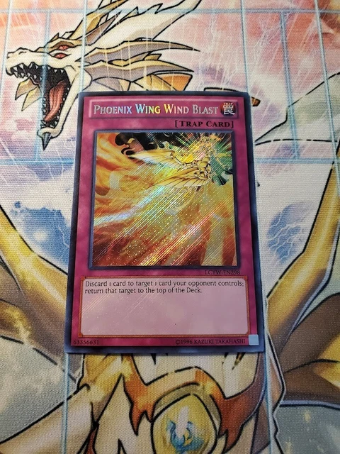 Yugioh - Phoenix Wing Wind Blast LCYW-EN298 NM Unlimited Secret Rare