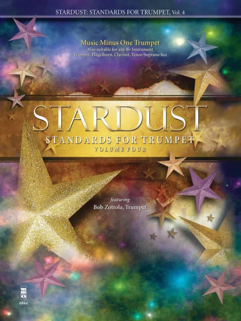 Stardust Standards Trumpet Vol 4 Sheet Music Minus One Play-Along Book CD