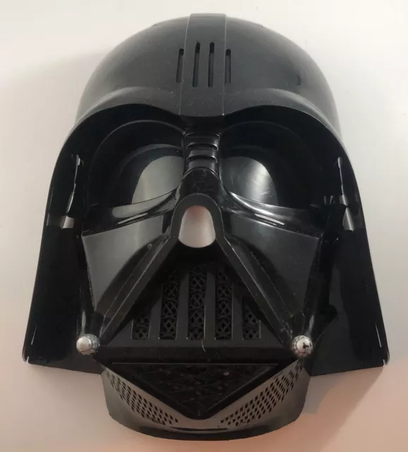 2013 HASBRO STAR WARS DARTH VADER Talking Voice Changing Helmet Mask Works!