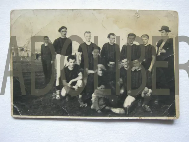 Fotografia Epoca Squadra Milan Calcio 1930 Ferrania Cartolina Gruppo Mediolanum
