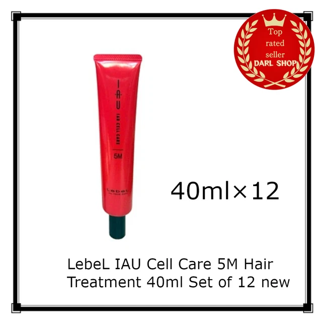 Traitement Capillaire LebeL IAU Cell Care 5M - Lot De 12 X 40ml - Neuf - Fabriqué Au Japon