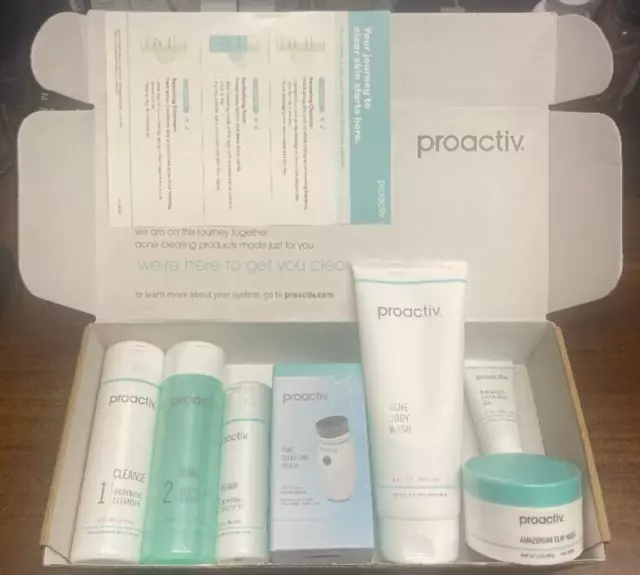 FULL SIZE Proactiv Original 7 pieces 90 day acne treatment system EXP 11/2025