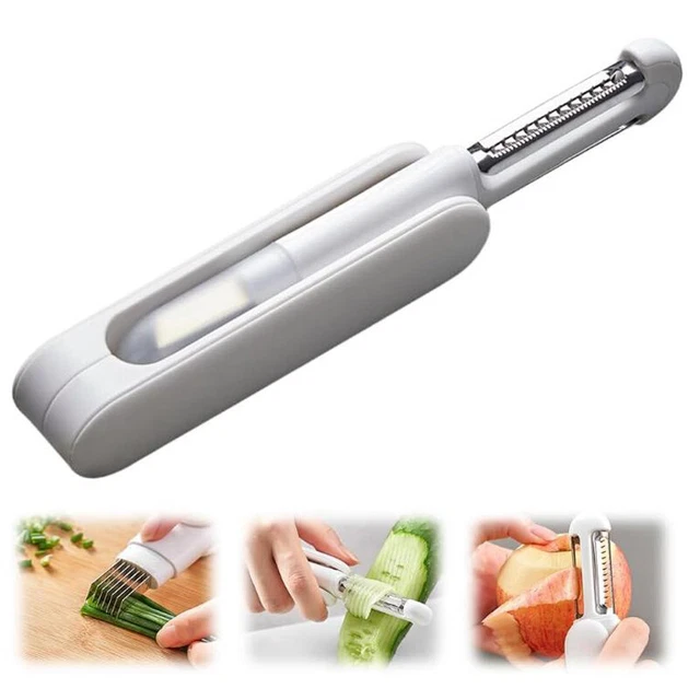 3 IN 1 Multifunctional Rotary Paring Knife, Paring Knife Paring Kitchen