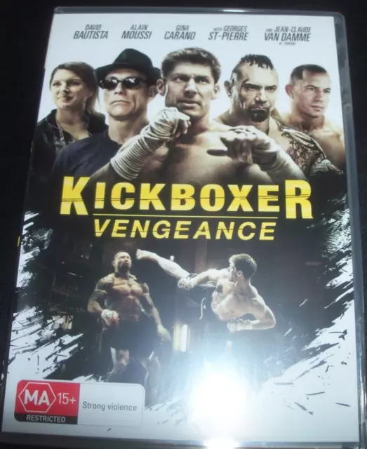 Kickboxer Vengeance (David Bautista Alain Moussi) (Aust Region 4) DVD – Like New